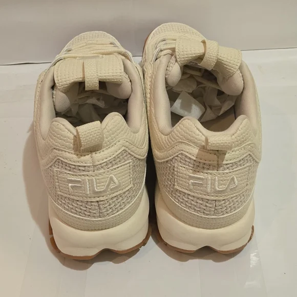 Fila Womens Disruptor 2 Woven Lace Up Athletic Sneakers - Picture 5 of 8